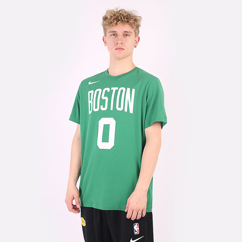 мужская зеленая футболка Nike Boston Celtics NBA T-Shirt DR6364-320 - цена, описание, фото 3